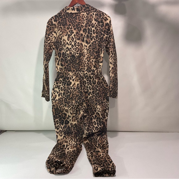 Leopard Pattern Jumpsuit / Bodysuit - Picture 7 of 10